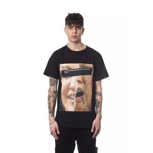 Nicolo Tonetto Black Cotton Men Men's T-Shirt